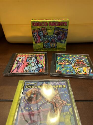 Disco Nights and Non-Stop Disco Dance Mix CD Lot of 6 cd's Music Collection