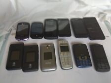 cell phone lot of 12 untested