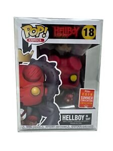 Funko Pop! 18 Hellboy In Suit 2018 Summer Shared Convention Limited Edition SDCC