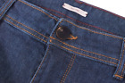 Luciano Barbera NWT Size 54 (38 US) Cotton Blend Jeans in Denim Blue