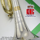 Rare Vintage HN White King Super 20 Symphony Silversonic Trumpet One Bell Seam