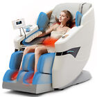 Full Body 3D Zero Gravity Massage Chair Recliner SL-Track with AI Voice, White