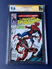 Amazing Spiderman #361 CGC 9.6 NM+ Newsstand 1st Carnage Signed Bagley Emberlin