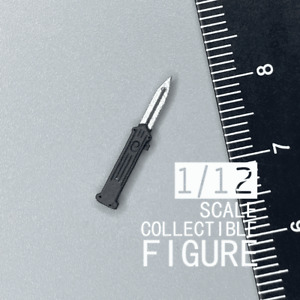 1/12 Scale Soldier FX004 Cloth Clown Black Knife Model