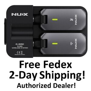 New NUX C-5RC 5.8GHz Guitar Wireless System with Charging Case