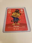 !SUPER SALE! Porter # 109 Animal Crossing Amiibo NINTENDO Card Series 2 MINT!