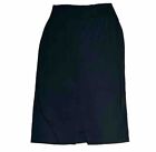 Eileen Fisher Black Stretch Pull On Maxi Skirt Size 2X XXL