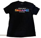 D23 Expo Walt Disney Imagineering Wonderful World Of Dreams Black Shirt Small