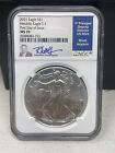 2021 US Silver Eagle NGC MS 70 Type 1 First Day of Issue Rhett Jeppson