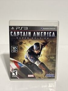 PS3 Captain America: Super Soldier (Sony PlayStation 3, 2011) No Manual