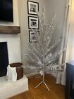 Vintage Stainless Aluminum Christmas Tree 6ft. With Box - 43 branch.