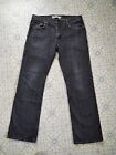 Levi's 527 Jeans Mens 34x34 Low Rise Bootcut Black Med. Wash RT $60. Now $19.99
