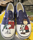 VANS RARE CHRISTMAS CHARLIE BROWN & SNOOPY. NEW BOXED KIDS SIZE 1.5
