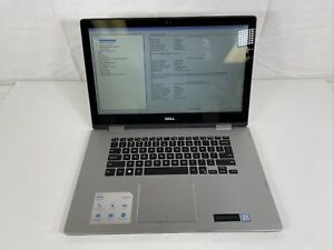 DELL INSPIRON 15-7000 - TOUCH-  INTEL CORE I5-7200U@2.50GHZ 8GB RAM NO HDD/NO OS