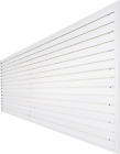 Slatwall Panels 4x8 ft Garage Wall Storage System, PVC Slat Wall Paneling Garage