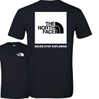 The North Face Box NSE Logo T-Shirt Men's Tee TNF Black & TNF White XL New
