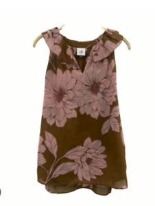 Cabi New NWT Hothouse Top #4424 pinkish floral  Size XXS - XXL Was $89