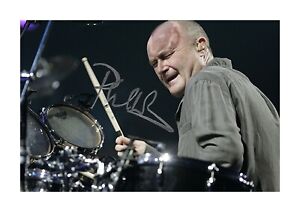Phil Collins 1 Genesis A4 Poster reproduction autograph with choice of frame