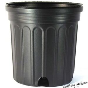 1 Gallon Nursery Pot, Trade Gallon Flower Pot, (Qty. 100), Trade One Gallon