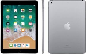 Apple iPad 6th Gen A1893 (MR7J2LL/A) . 128GB, Wi-Fi, 9.7in - Silver Grade C