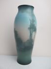ROOKWOOD Vellum Pottery Blue Green SCENIC Misty Forest 10.25