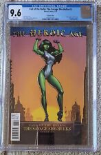 Savage She Hulk #3 CGC 9.6 J Scott Campbell JSC 1:15 variant Fall of the Hulks