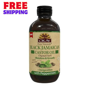 Jamaican Black Castor Oil With Peppermint Oil Super Potent Hair Growth Strength