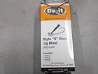 3316 Do-It Weedless S Style Jig Mold 5/16, 1/16, 9/16 oz Free Shipping