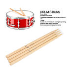 2 Pairs Drum Sticks Maple Wood 7A Nylon Tip Drumsticks Percussion Instrument BOO