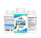 SNOOZE & LOSE  FAT BURN Metabolism Boost PM Sleep Weight Loss Support