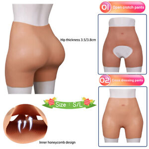 Silicone Crossdresser Panty Buttock and Crotch Enhancing Underwear S/L Size