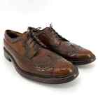 Florsheim Imperial Brown Steel Toe Leather Wingtip Oxford Dress Shoes (11.5B)