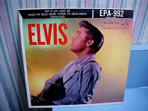 Elvis Presley - EX VINYL & EX CARDBOARD PIC SLEEVE & EX AUDIO -EPA 992 - Vol. 1