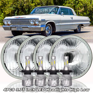4PCS For Chevy Impala Bel Air 1962-1975 5.75