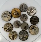 Lot Watch Movements For Parts Repair or Project (Selling As Is)