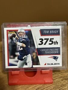 New Listing2021 Panini Score Tom Brady 375th Career Passing TDs Patriots