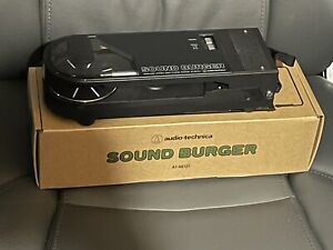 Audio-Technica AT-SB727 Sound Burger Portable Turntable with Bluetooth (Black)