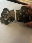 Sony PlayStation 2 OEM Black DualShock 2 Analog Controller SCPH-10010 Tested