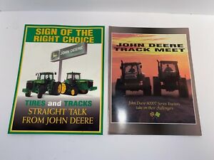 John Deere 8000 and 8000T Series Advertisement Brochures Sales Ads free shipping