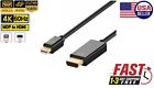Mini Display Port DP Thunderbolt to HDMI Cable Adapter 4K MacBook Surface 6FT