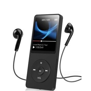 Bluetooth MP3 Player MP4 Media Recorder HiFi Lossless Sport FM Radio+ (8-64) GB