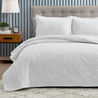 New ListingHansleep Quilt Set Full Queen - Quilt Queen Size Bedding Set Damask, Lightweight
