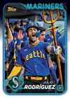 JULIO RODRIGUEZ 2019-2024 Topps Cards ⚾ U PICK 🔥 RC Parallel Mojo Refractor ASG