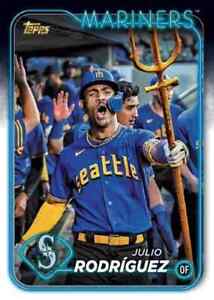 JULIO RODRIGUEZ 2019-2024 Cards ⚾ U PICK 🔥 Topps RC Parallel Mojo Refractor ASG