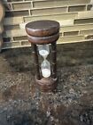 New ListingCollectible Manual Sand Glass wood  Time Keeper Kitchen  Game Retro MCM Rare