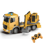 6 Channel Remote Control Excavate Truck 4WD RC Digger Toy Construction Vehicle
