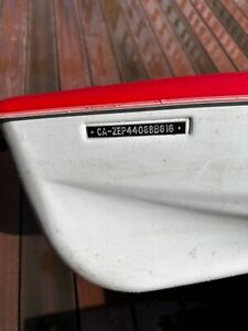Kayak USED Pelican 100X Sit-In Kayak Red 275 Lbs Capacity