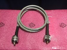 RG-8X QUALITY COAX CABLE JUMPER 3 FT SEALED PL-259s USA HAND MADE  CB HAM RADIO