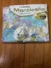 New ListingVintage NOS Cannon Monticello Percale Twin Flat Sheet Watercolor Style