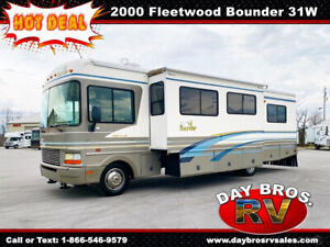 New Listing00 Fleetwood RV Bounder 31W Class A RV FORD Gas Motorhome Camper Coach 2 Slides